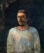 Paul Gauguin pres du Golgotha painting